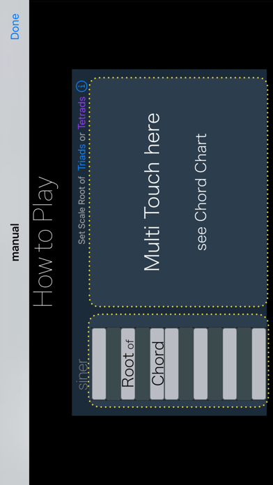 siner - touch chord player screenshot 2