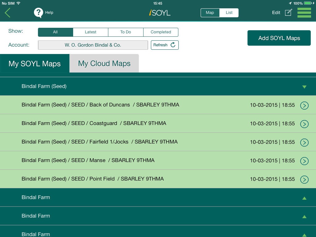 iSOYL Precision Farming screenshot 2