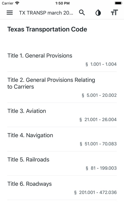 Texas Transportation Code 2021