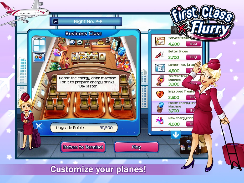 First Class Flurry screenshot 3