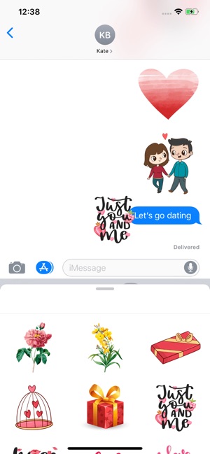 Valentine’s Dating Stickers(圖3)-速報App