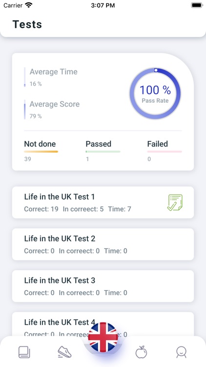 Life in the UK test HUB