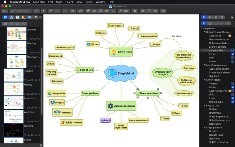 mind mapping software free online download for mac