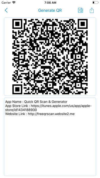 Quick QR Scan & Generator screenshot 4