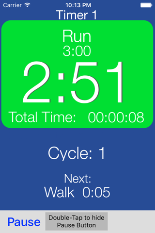 Run Walk Intervals screenshot 4