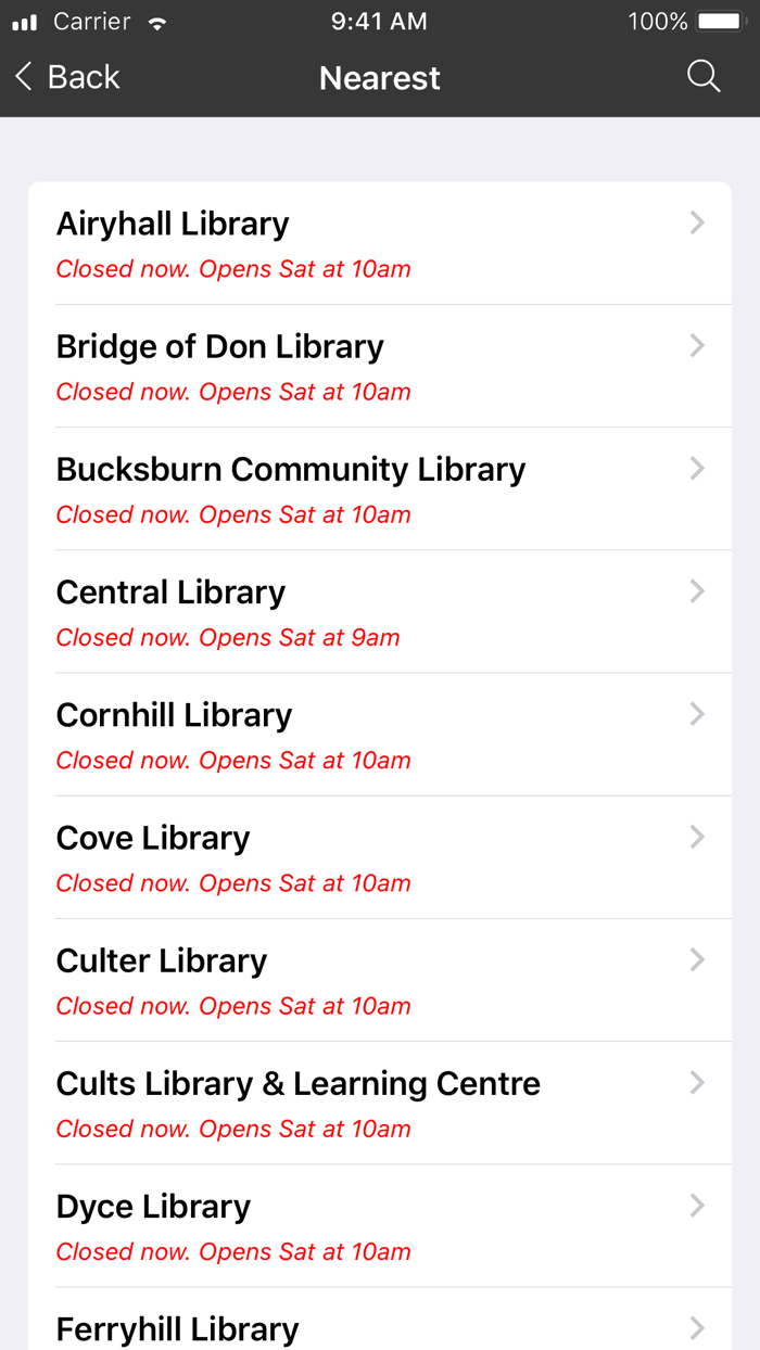 Aberdeen City Libraries