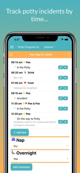 Game screenshot Potty Training Tracker mod apk