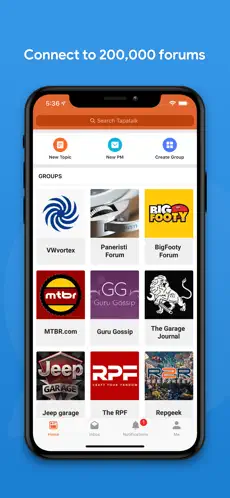 Captura 2 Tapatalk - 200,000+ Forums iphone
