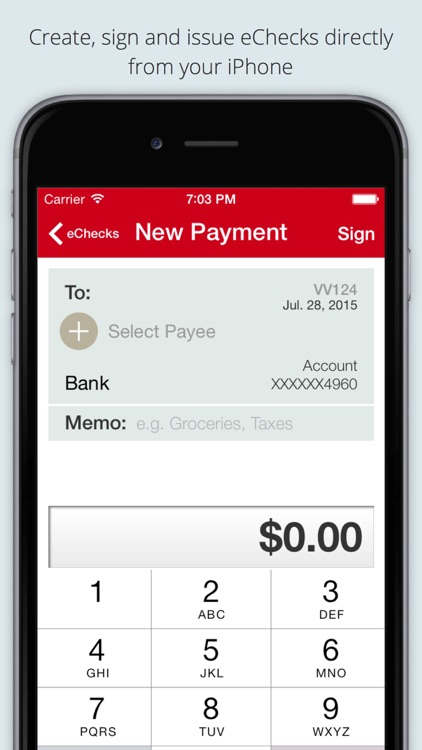 Safeguard Mobile Checkbook