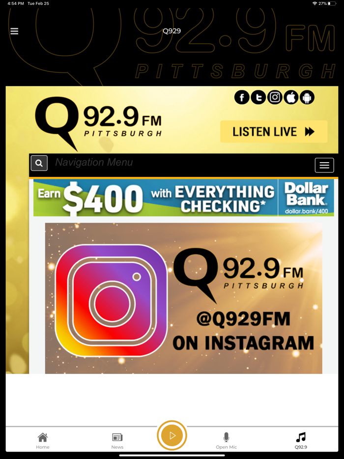 Q92.9 FM Pittsburgh