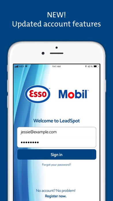 FleetLeads Esso Mobil screenshot 2