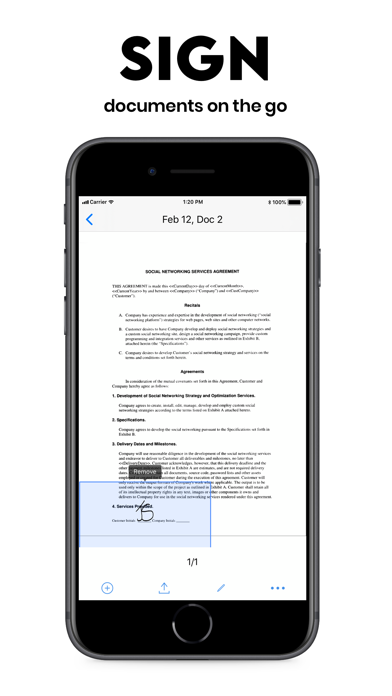 Scan App: PDF Document Scanner screenshot 3
