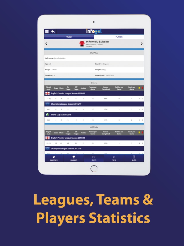 Infogol Expected Goals App On The App Store