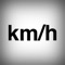 Simple free GPS speed meter application that displays the speed (km / h) measured with the GPS and the travel distance
