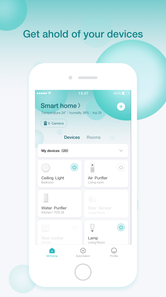 Mi Home - xiaomi smarthome – (iOS Appar) — AppAgg