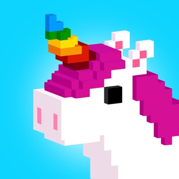 UNICORN 3D: Pixel Kleurboek