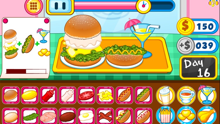 Burger shop fast food screenshot-5