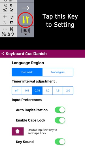 K4us Danish Keyboard(圖4)-速報App