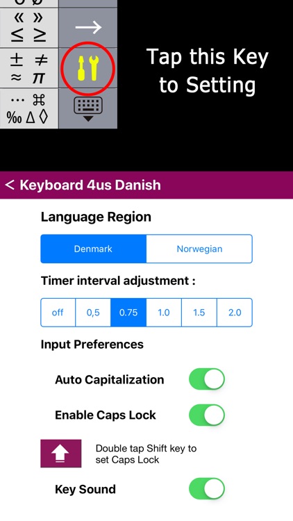 K4us Danish Keyboard screenshot-3