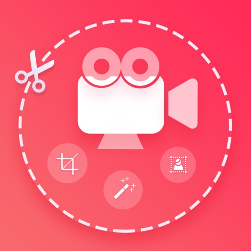 Video Cut & slow-mo Icon