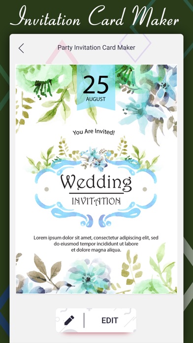 Party Invite Card Maker screenshot 4