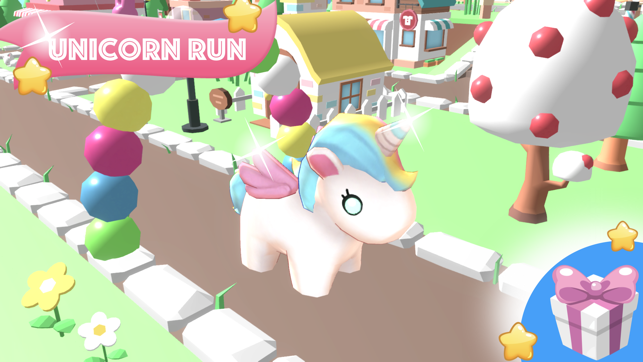 Unicorn fun running games(圖1)-速報App