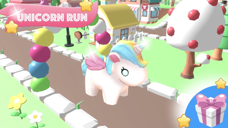 Unicorn fun running games