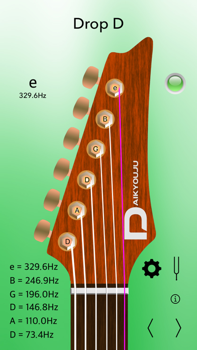 Electric Guitar Tuner Pro Screenshots