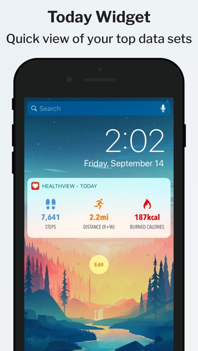 HealthView Widget screenshot1