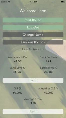 Game screenshot Golf Stat Caddy mod apk