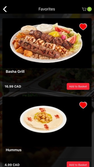 Basha Restaurants screenshot 3