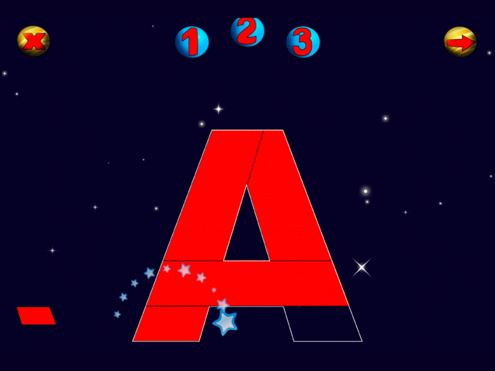 ABC Puzzle Space Journey