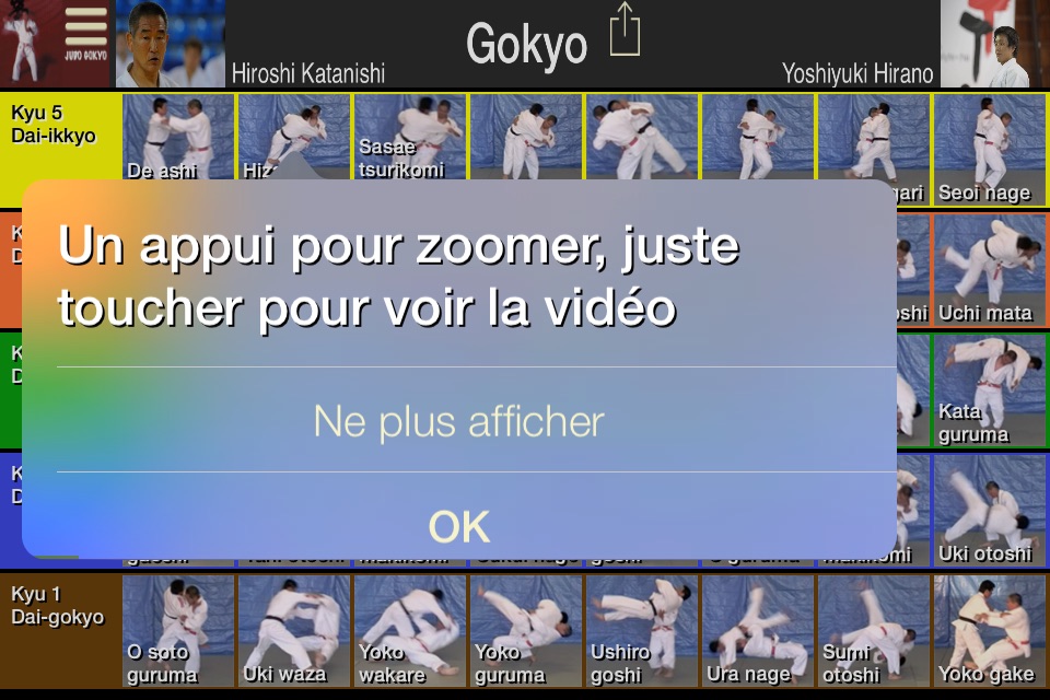 Judo Gokyo screenshot 2