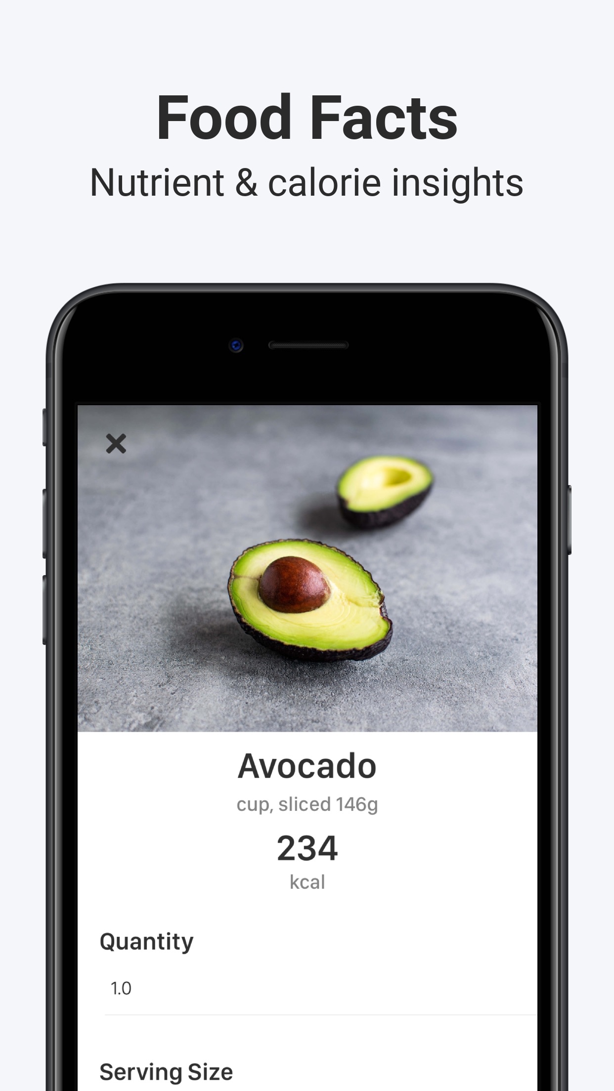 Screenshot do app Calory: Simple Calorie Counter
