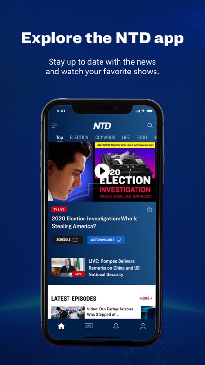 NTD: Live TV & Breaking News screenshot-0
