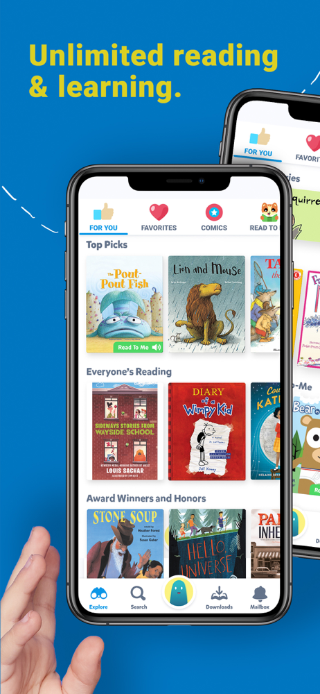 Epic - Kids' Books & Reading - Overview - Apple App Store - US