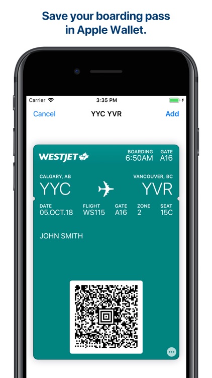 WestJet screenshot-3