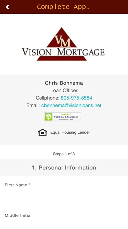 Vision Mortgage Inc.