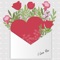 Icon Love Greeting Card