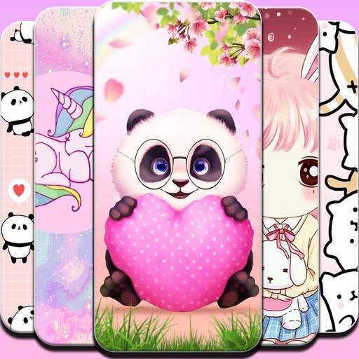 Pink Kawaii Wallpaper HD ! iOS App