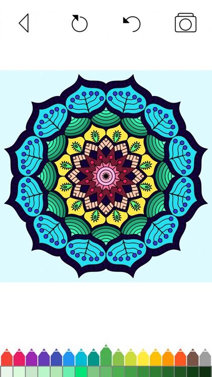 Mandala Coloring Pages Games screenshot-6