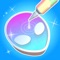 Create your own moldings with multicolored liquids and decorations