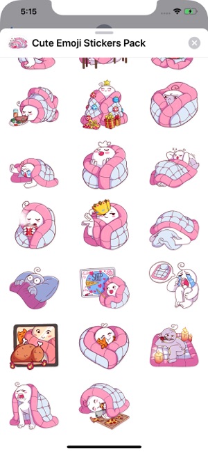 Cute Emoji Stickers Pack(圖2)-速報App