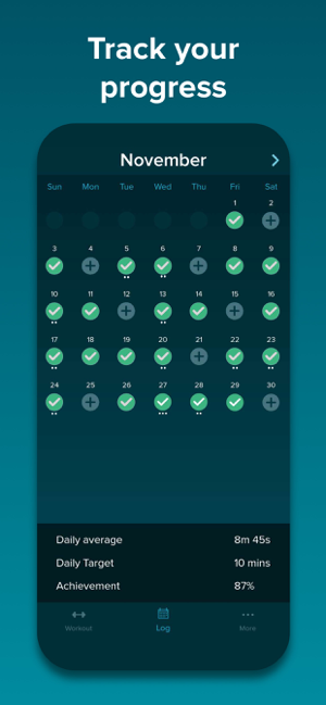 ‎SnoreGym: Reduce tus ronquidos Captura de pantalla
