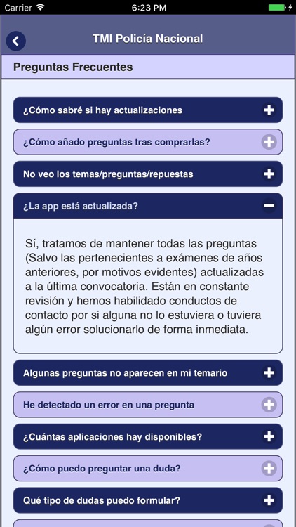 Policía Nacional Test Me In screenshot-4