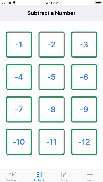 How to cancel & delete Math Subtraction Flashcards from iphone & ipad 3