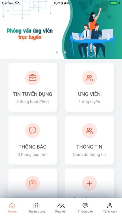 JOBNOW Nhà tuyển dụng