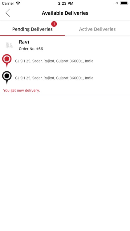 CakeDeliveryApp Provider