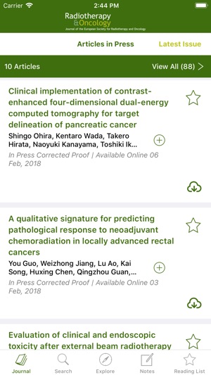 Radiotherapy and Oncology(圖3)-速報App