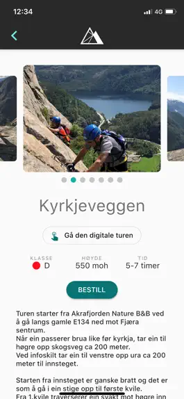 Game screenshot Via Ferrata - Norway apk